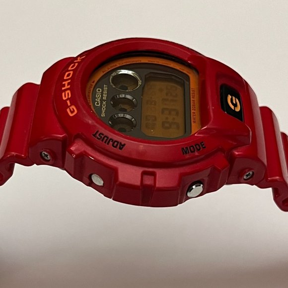 Men's Vintage 90's DIGITAL Watch CASIO "G-Shock" (1289) DW-6900CB. Alarm. Chrono - Picture 10 of 13